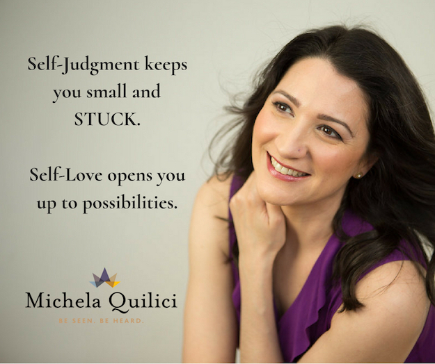 Self-Judgment Keeps you Small and Stuck