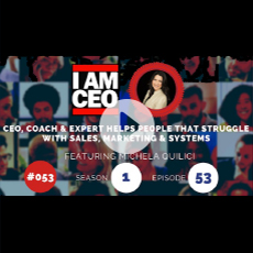I am CEO podcast Michela Quilici